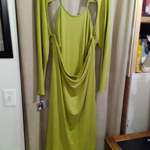 ⭐ PLUS SIZE 2X BODY CON MIDI DRESS NWT SAMMY B. Party Club Outfit - Picture 8 of 10